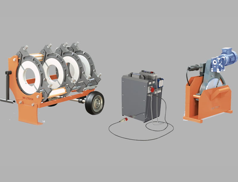 W315 Polyethylene Pipe Hydraulic Butt Welding Machine